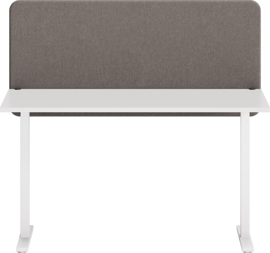 Abstracta Softline bordskærmvæg H65xB80 cm, beige