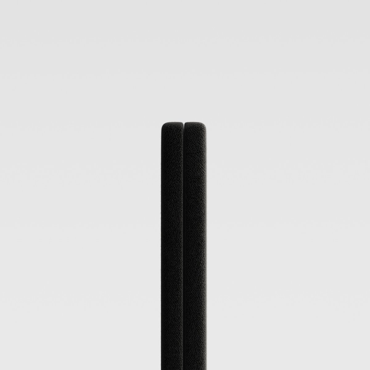 Abstracta Soneo skærmvæg H150xB100 cm, sort