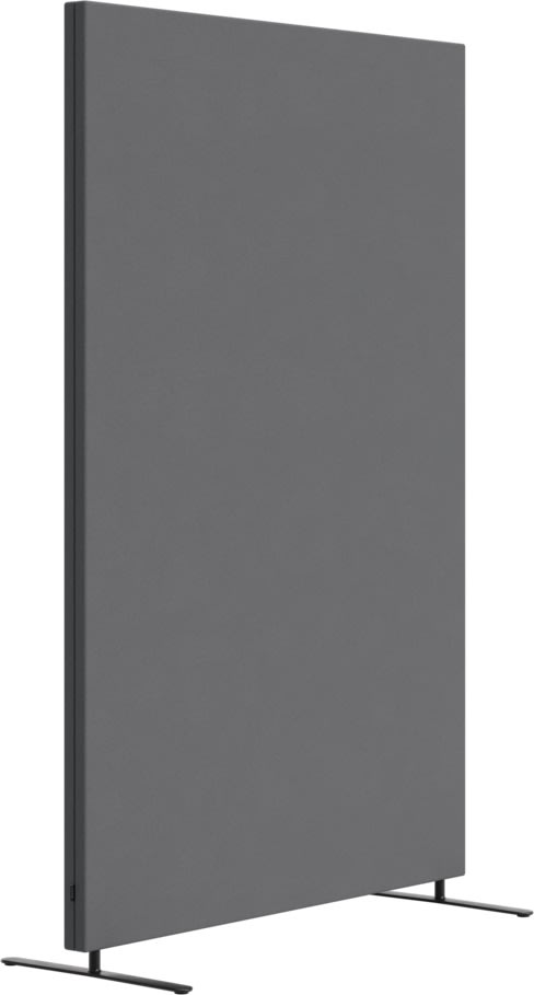 Abstracta Soneo skærmvæg H150xB80 cm, lysegrå