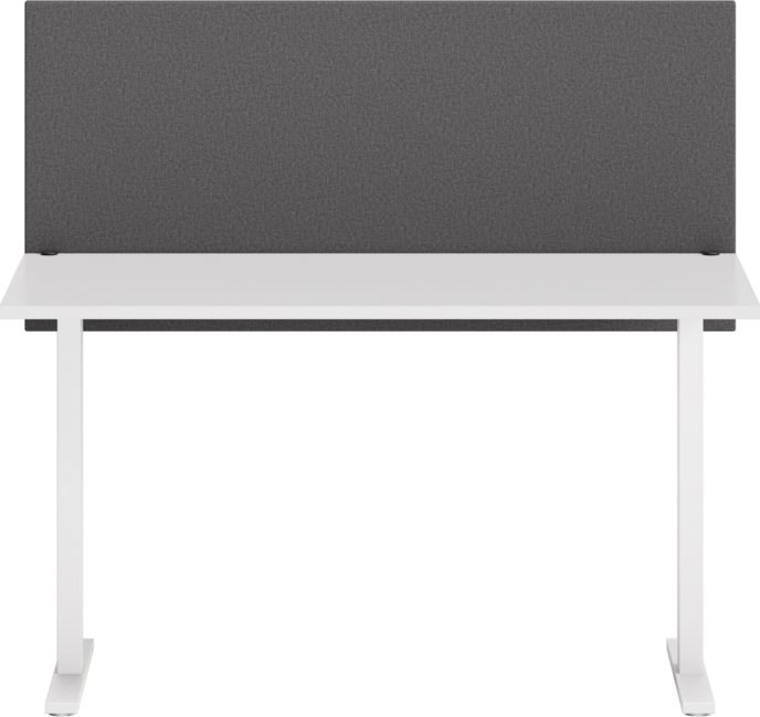 Abstracta Soneo bordskærmvæg H65xB83 cm, grå