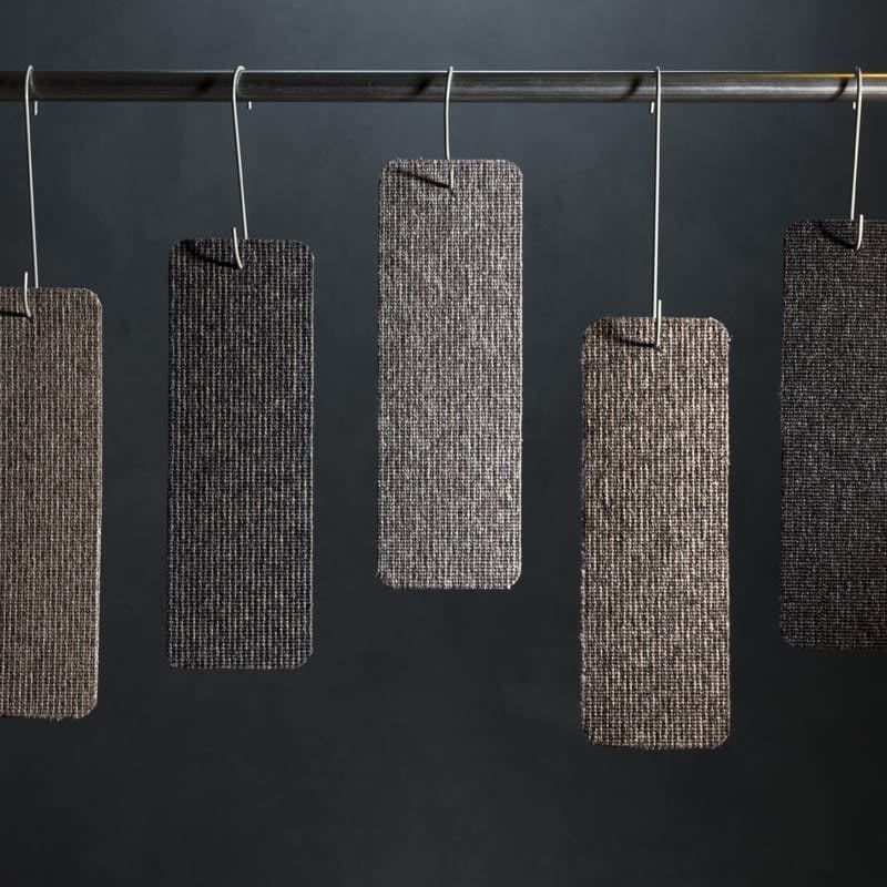 Matting EARTH stoleunderlag, 133x150 cm, sølv
