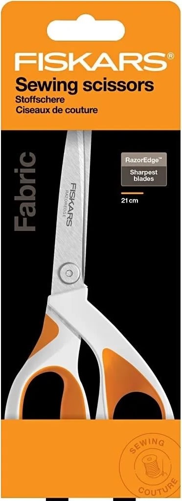 Fiskars RazorEdge Softgrip Sysaks | 21 cm