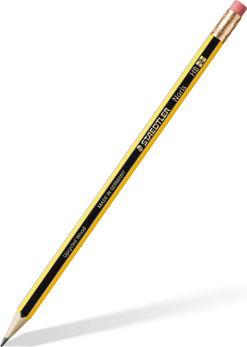 Staedtler Noris 122 Blyant m. viskelæder