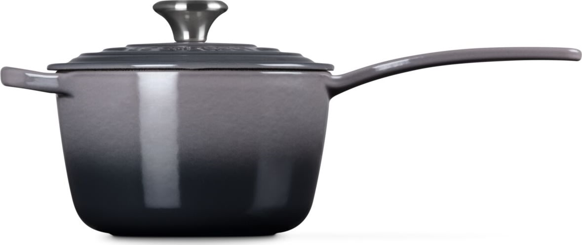 Le Creuset Signatur kasserolle i støbejern, flint