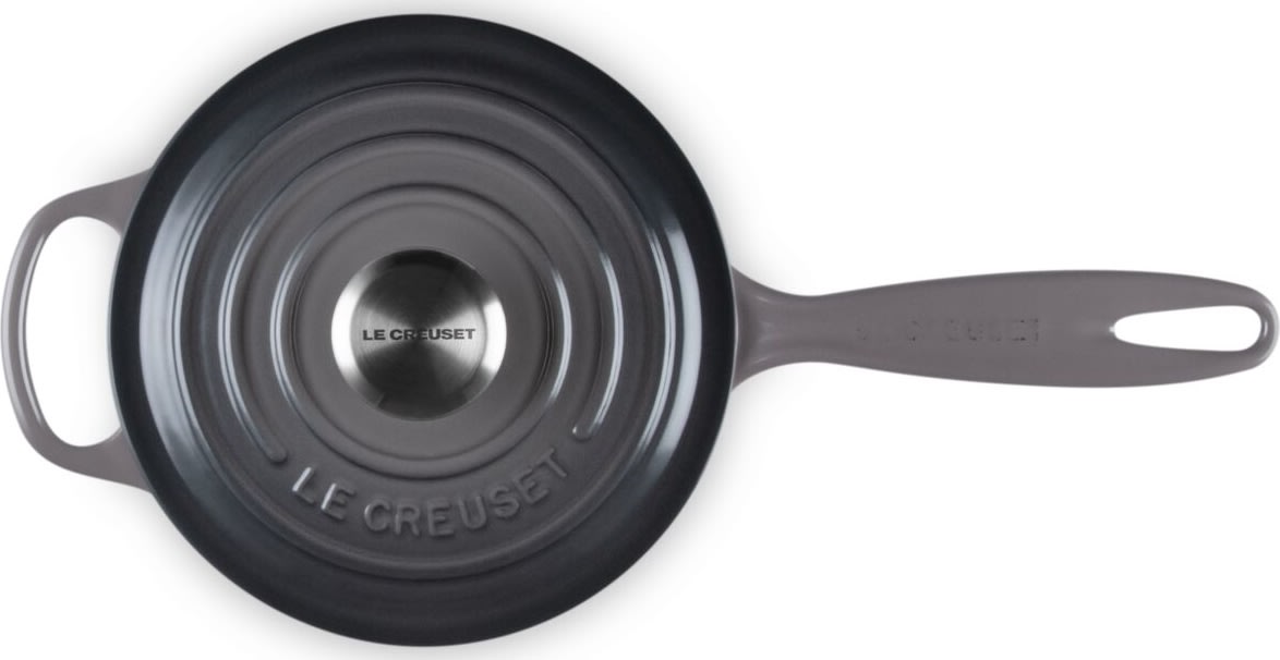 Le Creuset Signatur kasserolle i støbejern, flint