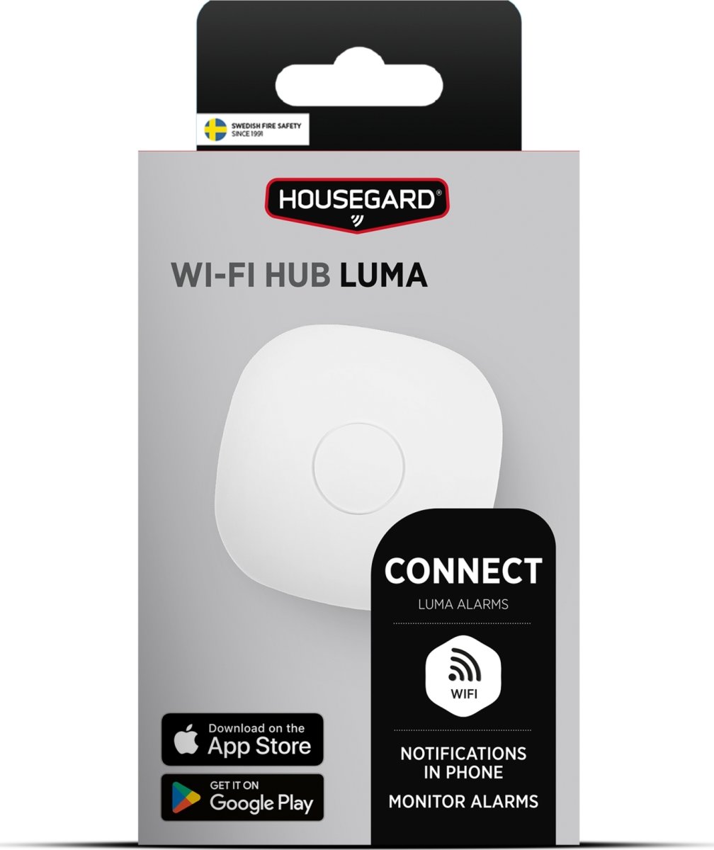 Housegard LUMA Wi-Fi HUB, hvid