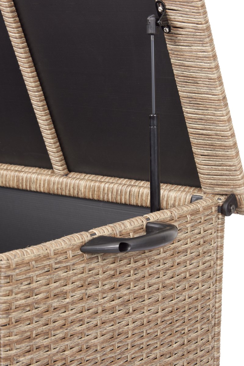 Victor hyndeboks m/hjul 133x55x63 cm, Natur