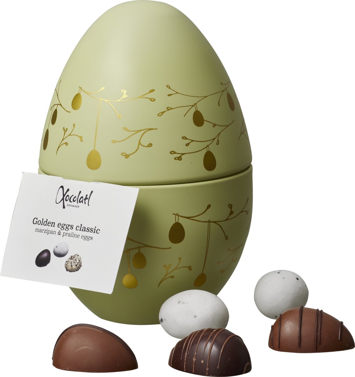 Xocolatl Golden Eggs Classic Påskeæg, 12 stk