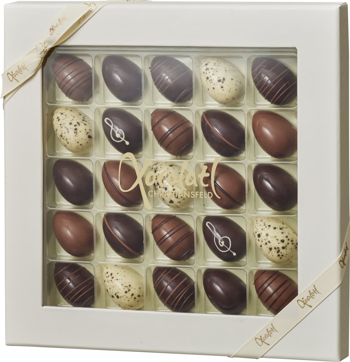 Xocolatl Marzipan Eggs Påskeæg , 25 stk