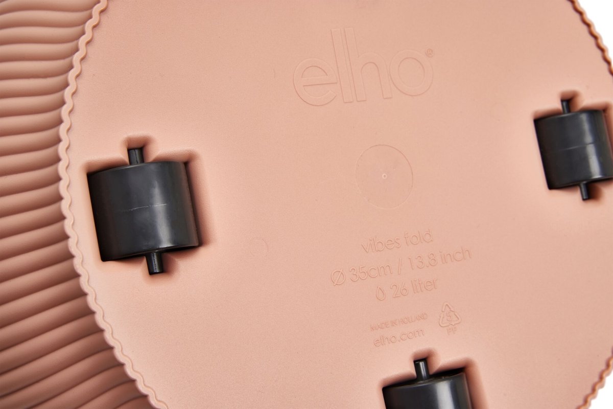Elho Vibes Blomsterkrukke m/hjul, 35 cm, pink