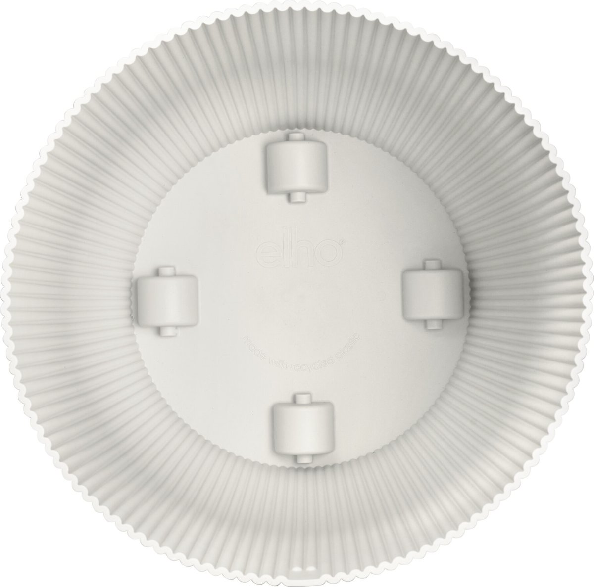 Elho Vibes Blomsterkrukke m/hjul, 35 cm, white