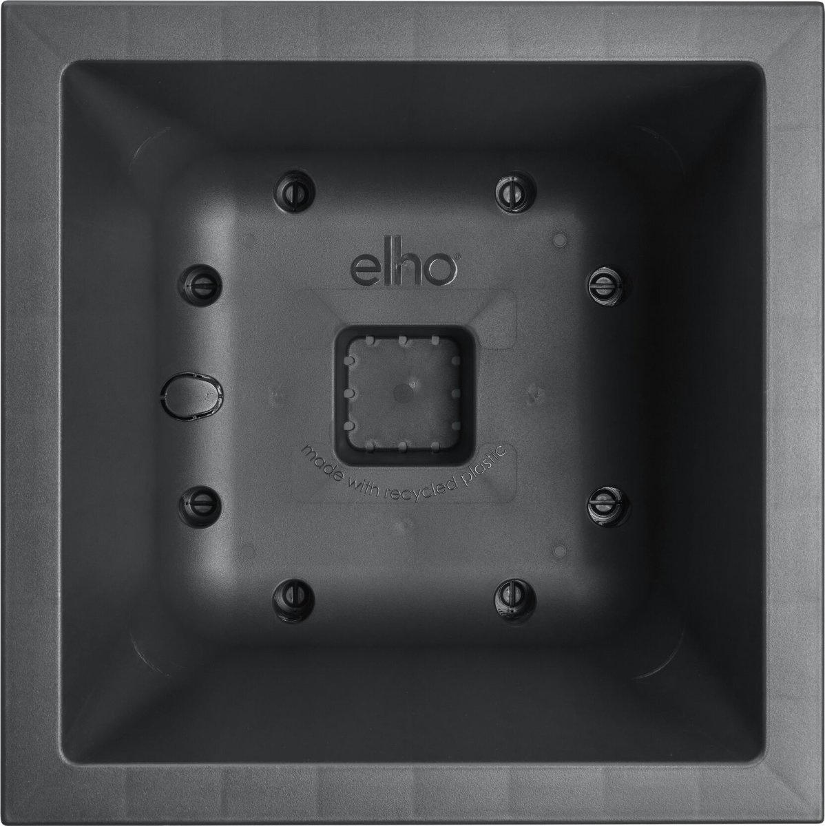 Elho Vivo Next Blomsterkrukke, 40x40 cm, black