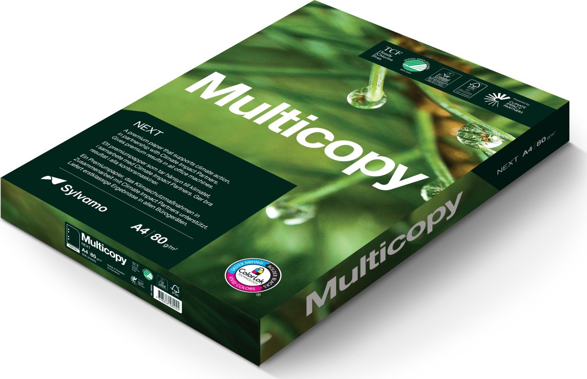 Multicopy Next Kopipapir A4/80g/500ark