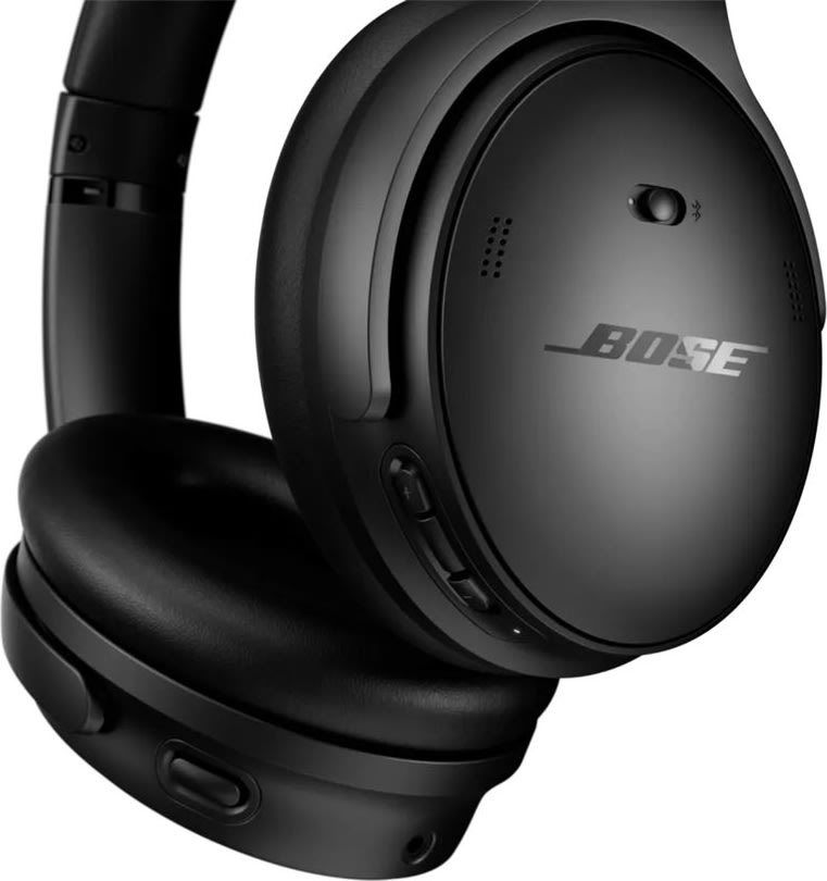 Bose QuietComfort 45 Trådløse Høretelefoner, sort