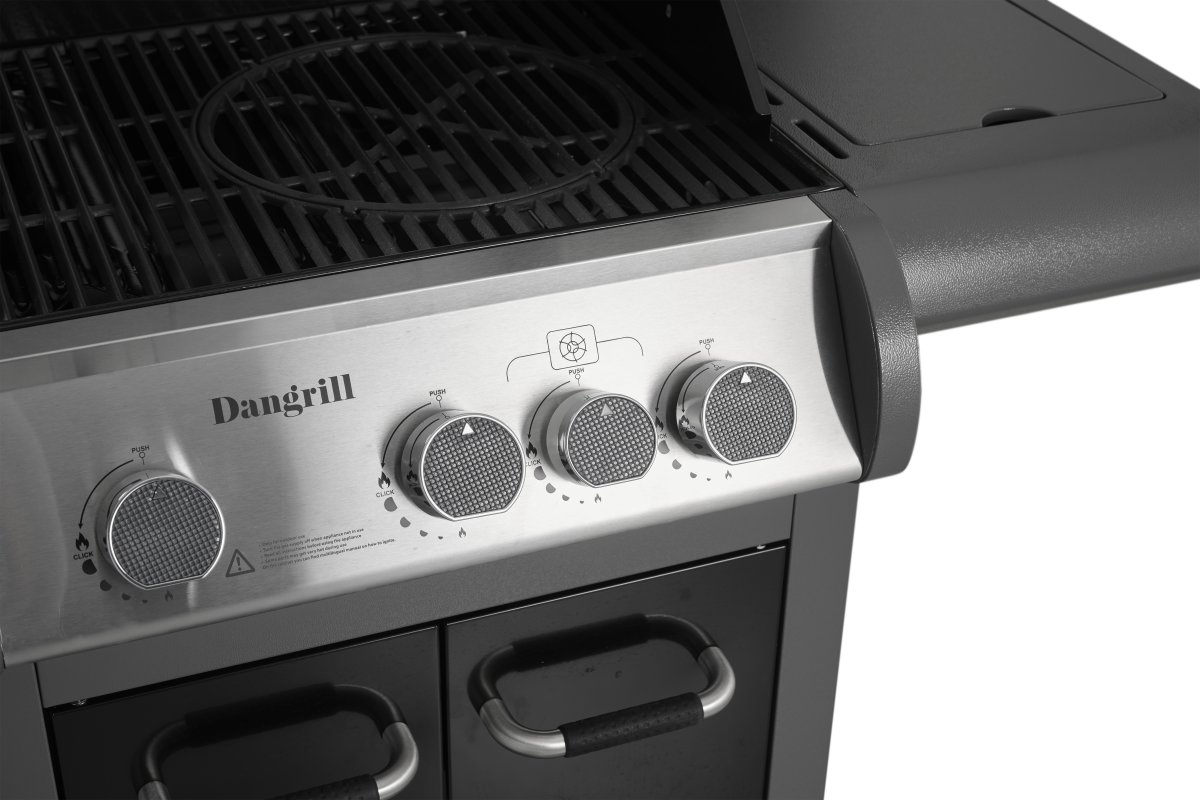 Dangrill gasgrill Valhal 310 CS, 3+1 sidebrænder