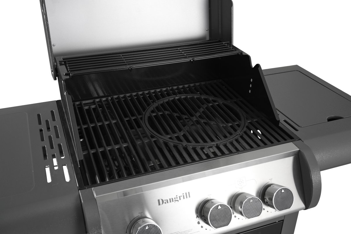 Dangrill gasgrill Valhal 310 CS, 3+1 sidebrænder