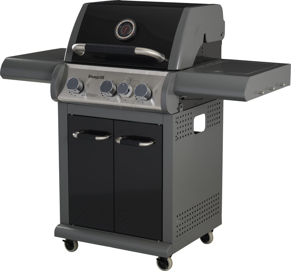 Dangrill gasgrill Valhal 310 CS, 3+1 sidebrænder
