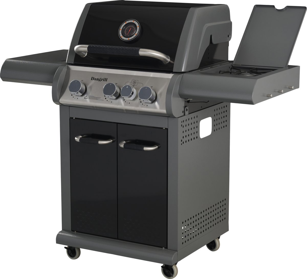 Dangrill gasgrill Valhal 310 CS, 3+1 sidebrænder