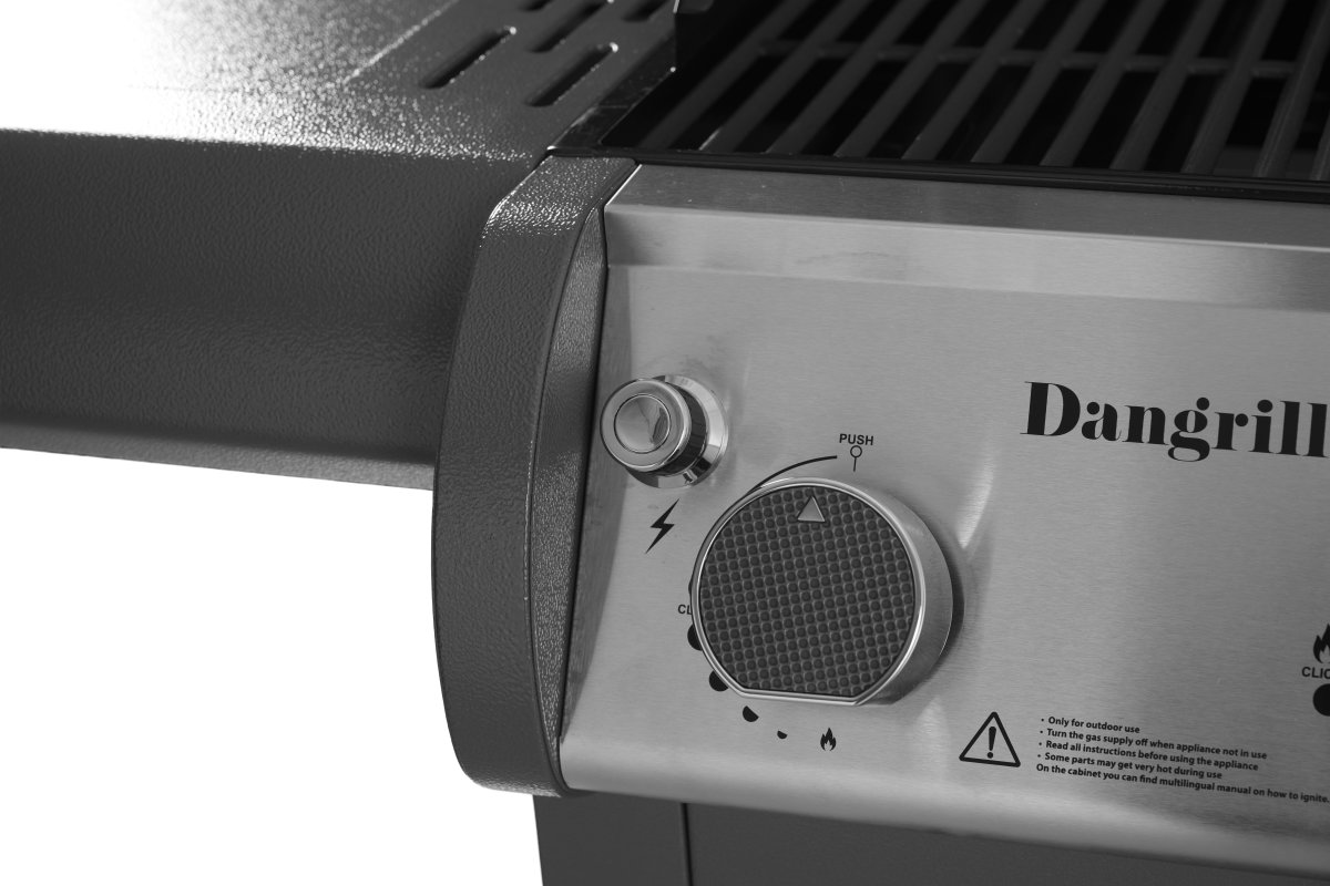 Dangrill gasgrill Valhal 420 CS, 4+1 power brænder