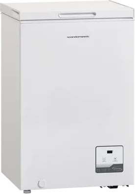 Scandomestic CF100WD - Fryseboks, hvid