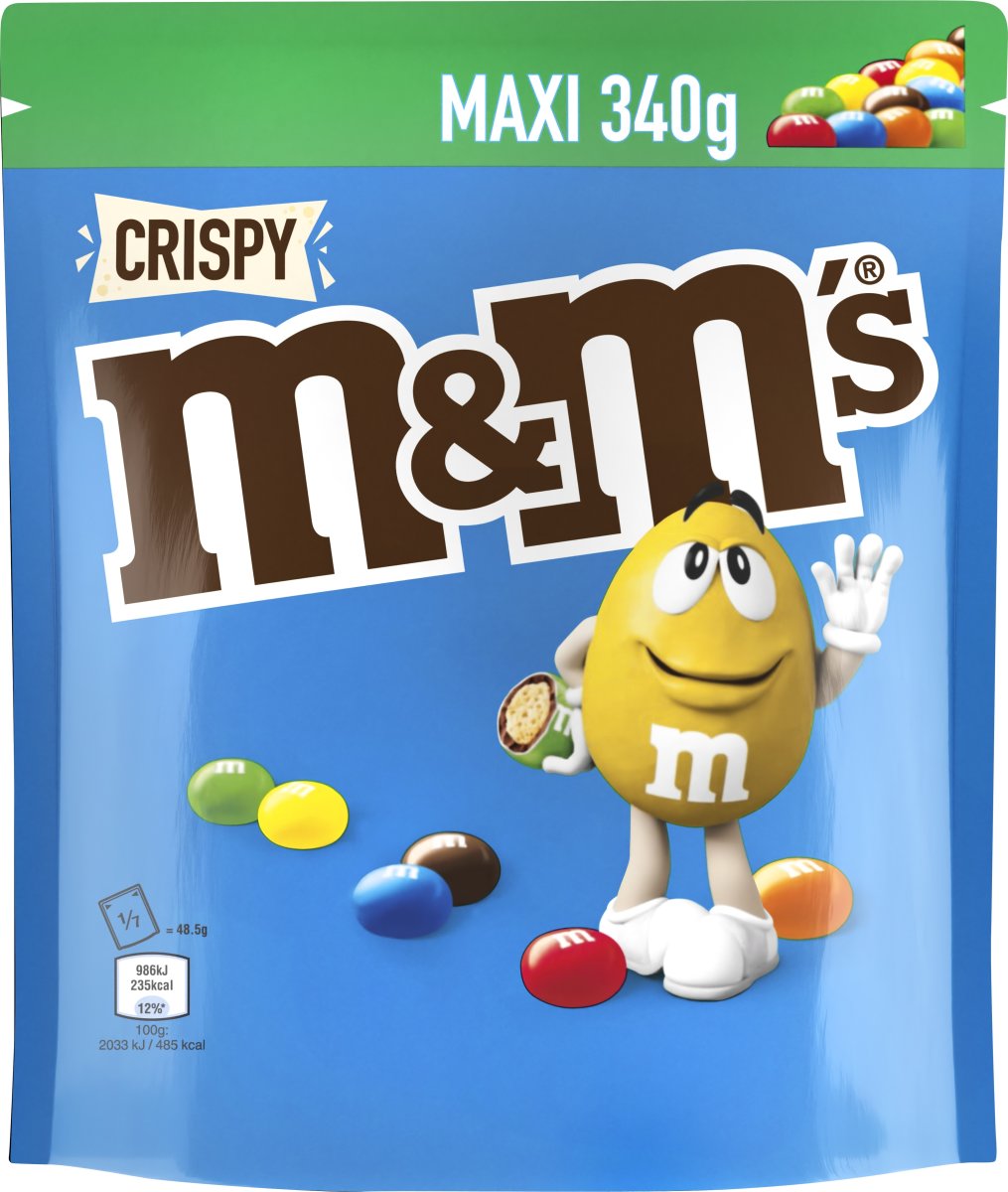 M&M's Crispy, 340 g