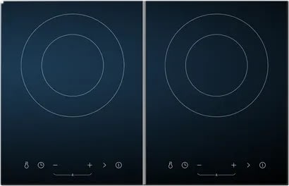 Scandomestic HOI57T - Induktionskogeplade, sort