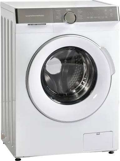 Scandomestic WMF1408WA - Vaskemaskine, hvid