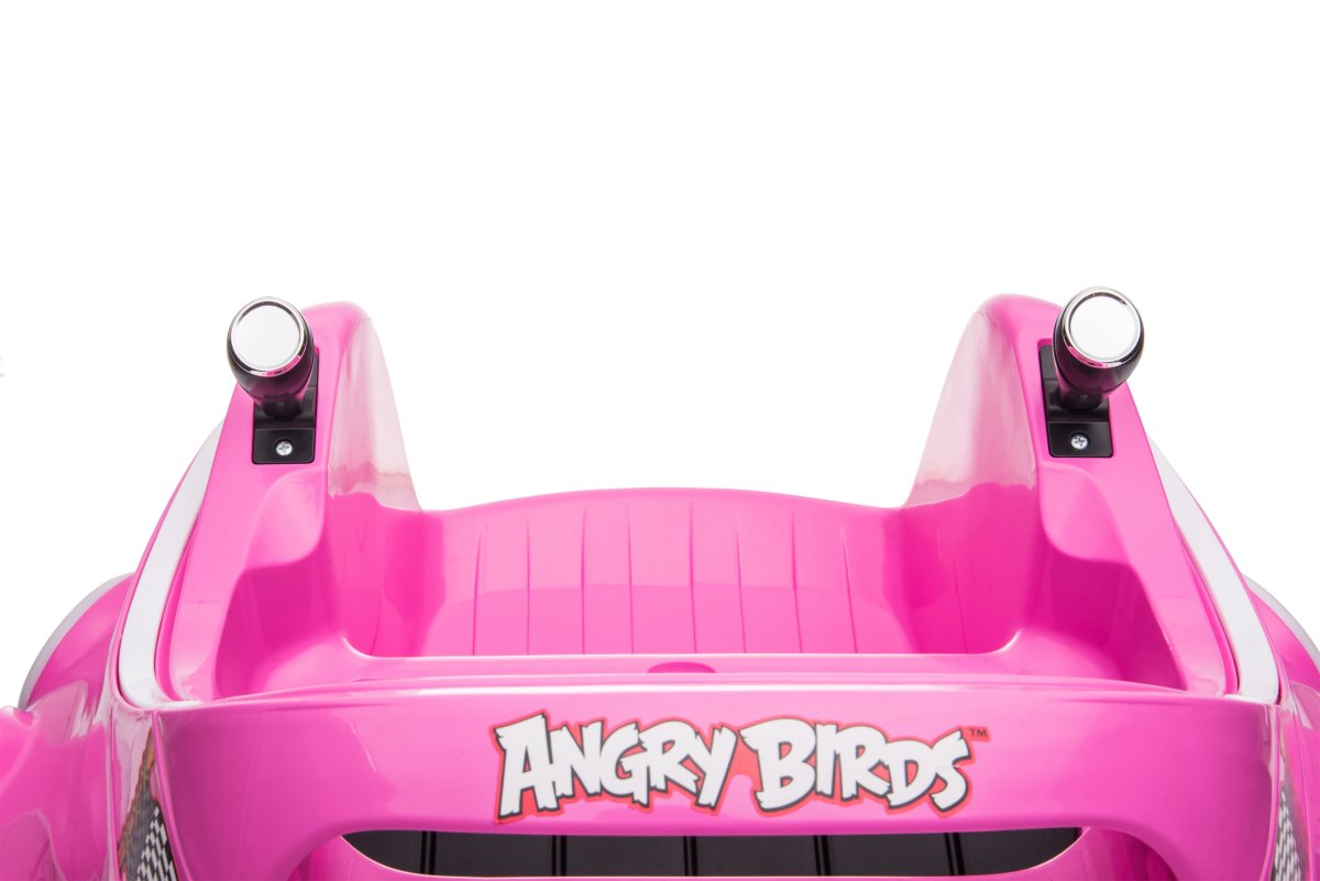 Elbil Angry Birds Bumper bil, lyserød