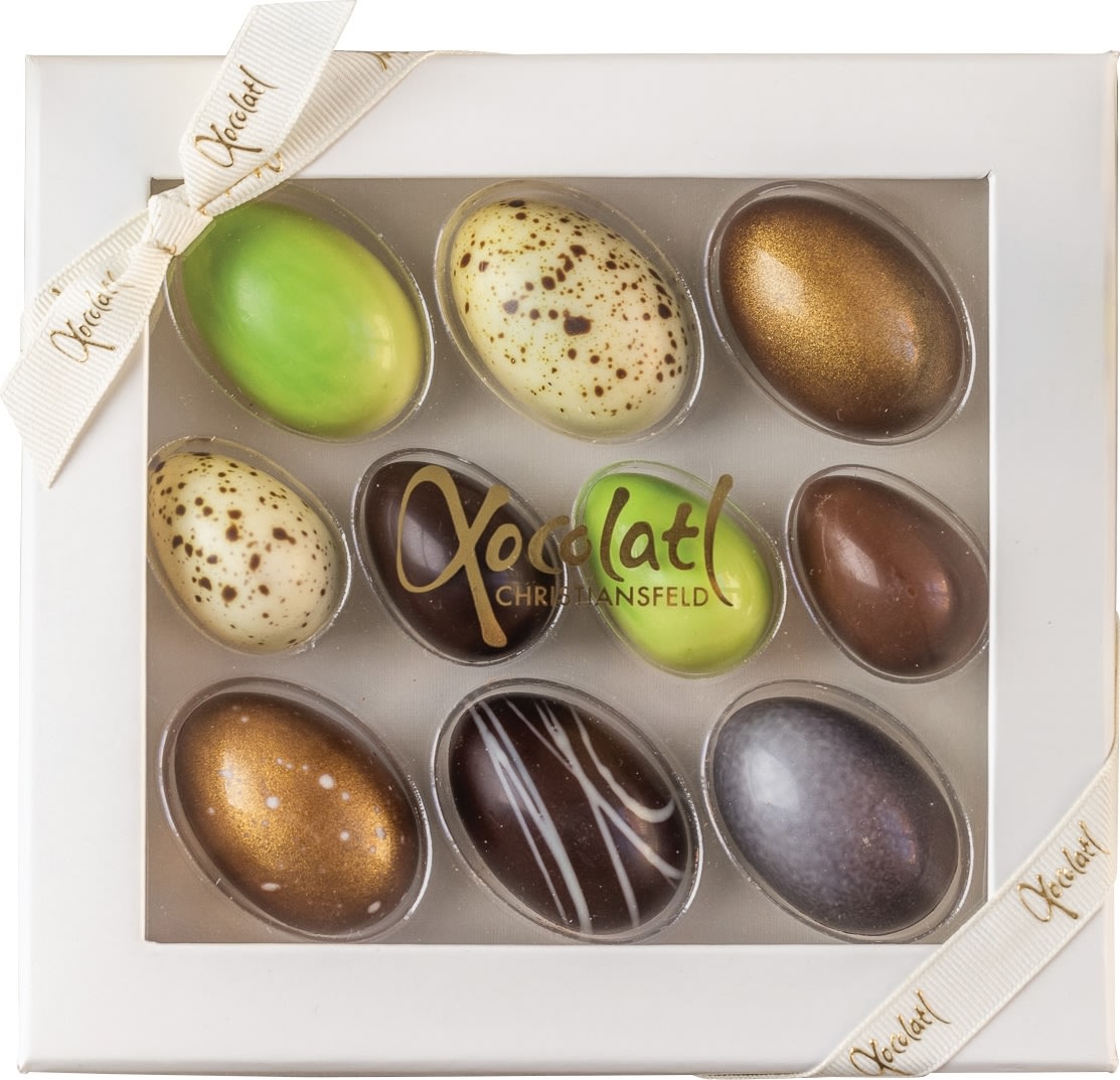 Xocolatl Easter Art Påskeæg, 10 stk