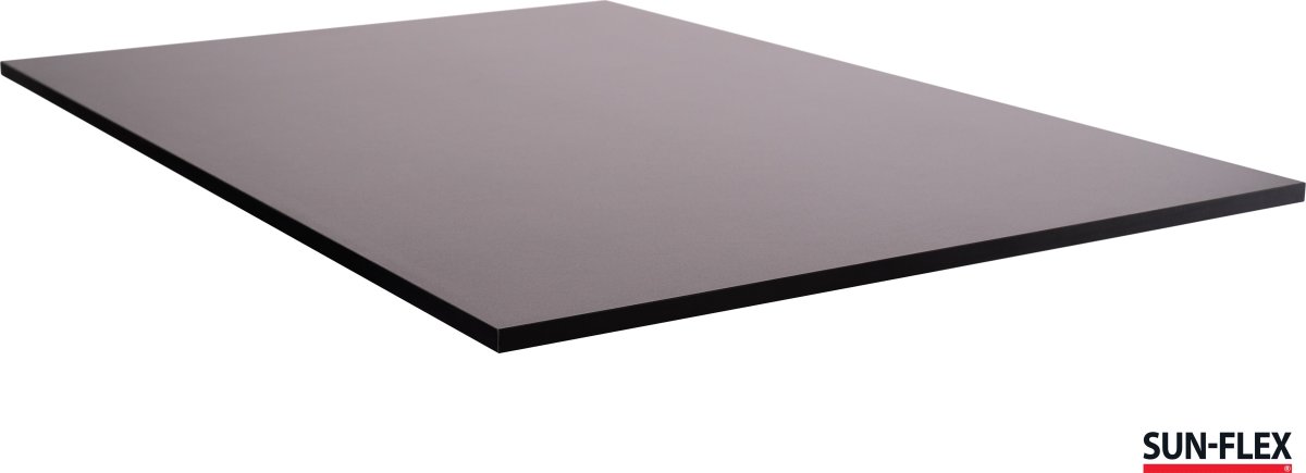 Sun-Flex I hæve-sænkebord, 160x80, Sort/sort