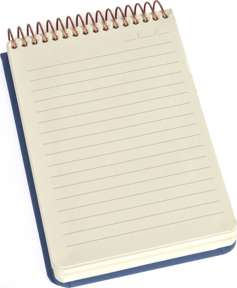 Kozo Premium Notesbog | A6 | Linjeret | Navy