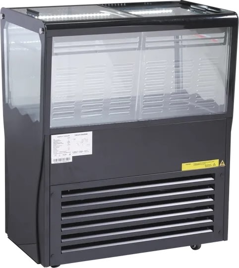 Display Impulskøler IMC82BC Scandomestic, sort