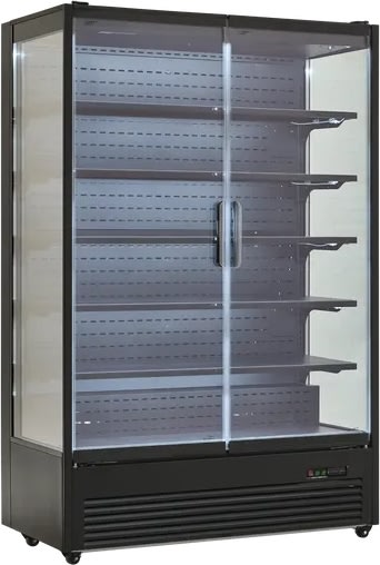 Scandomestic MDC1290BB - Displaykøleskab, sort