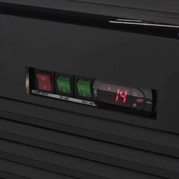 Scandomestic MDC1290BB - Displaykøleskab, sort