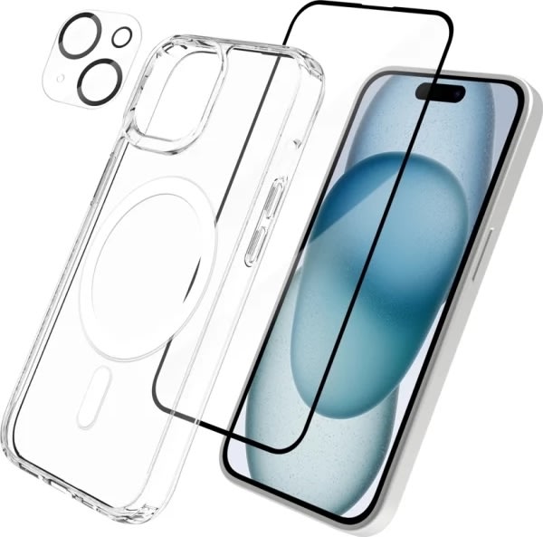 VMax 3-i-1 beskyttelse til iPhone 16e/17e