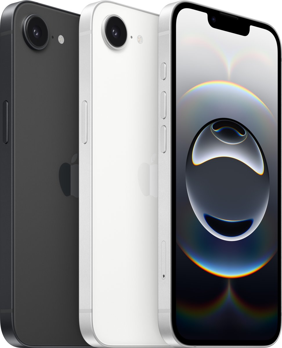 Apple iPhone 16e, 128GB, sort