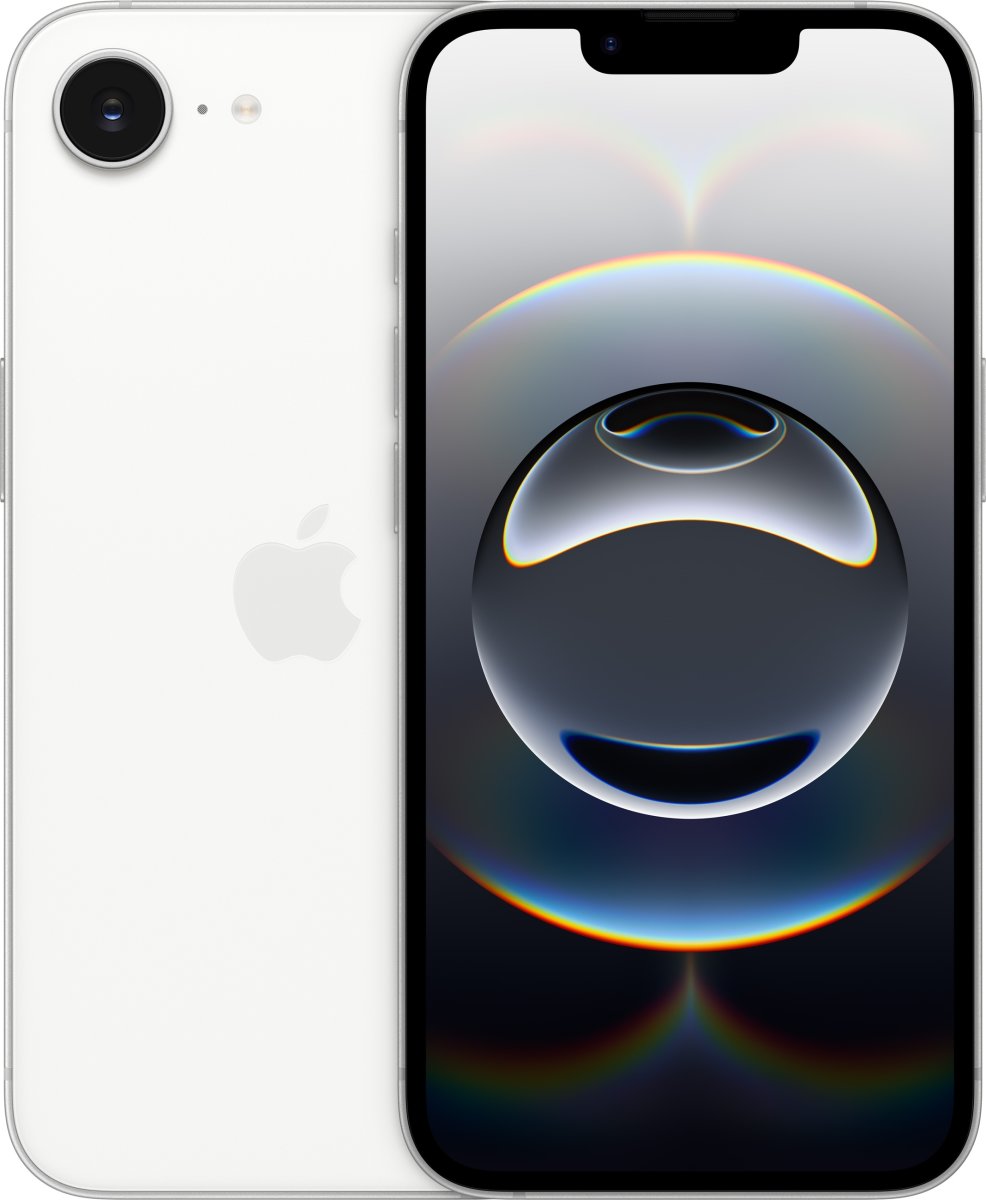 Apple iPhone 16e, 128GB, hvid