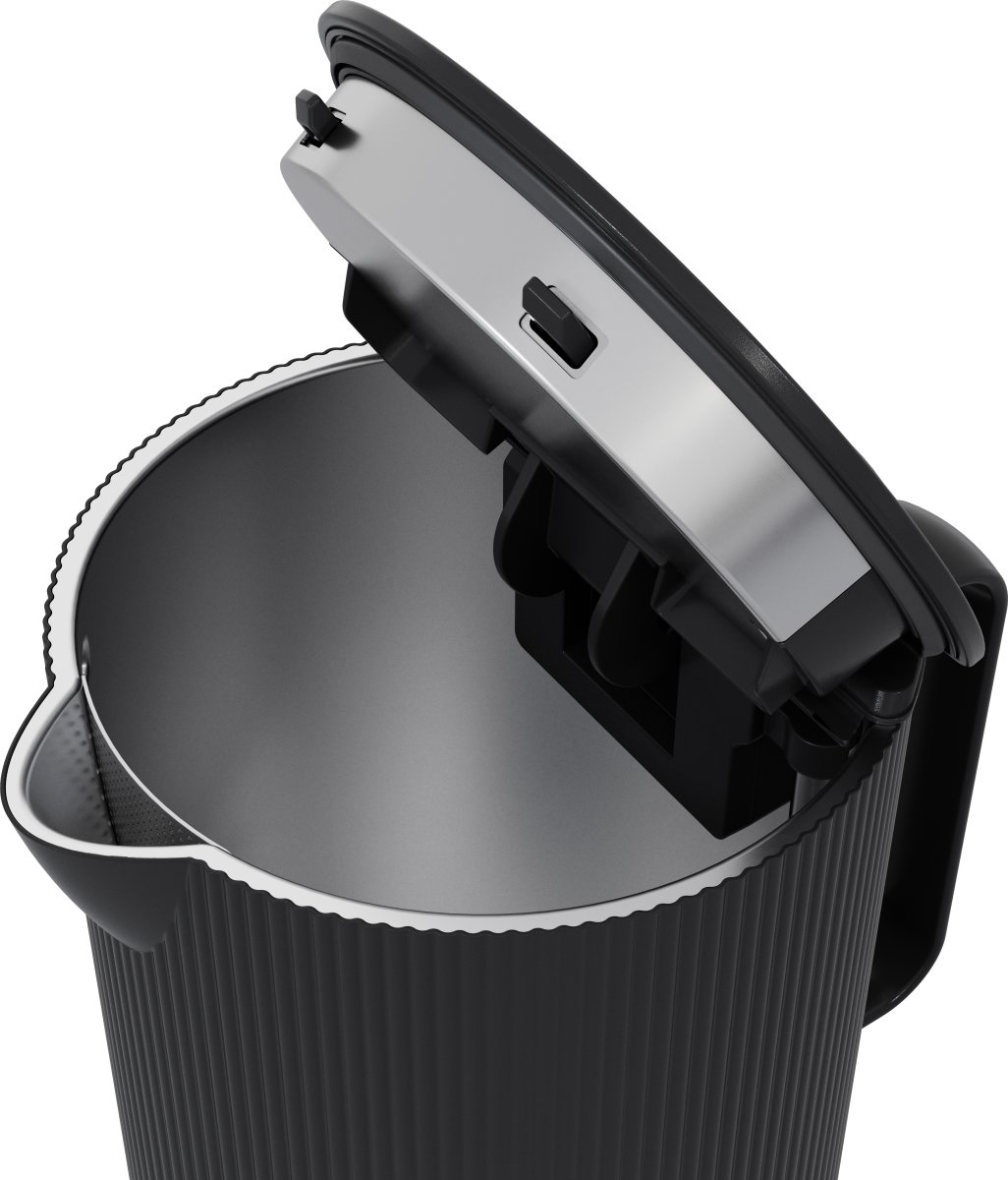 Georg Jensen Bernadotte El-Kedel, sort