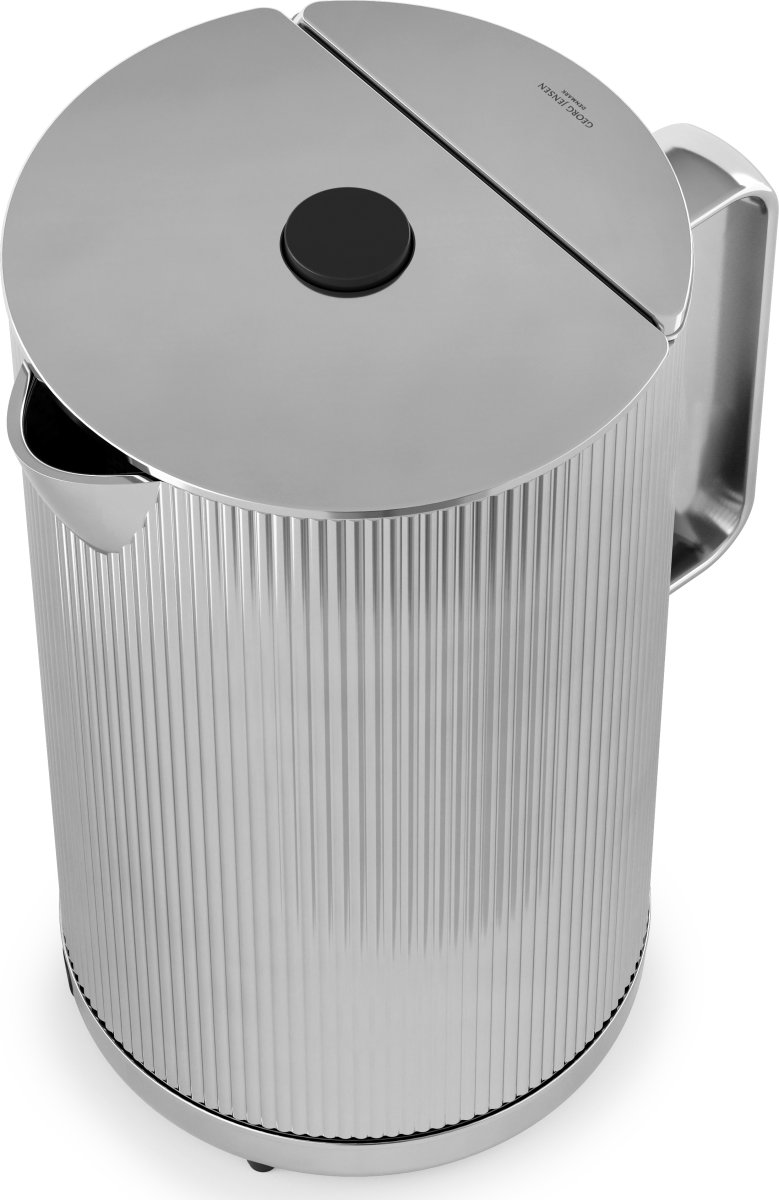 Georg Jensen Bernadotte El-Kedel, sort el. stål