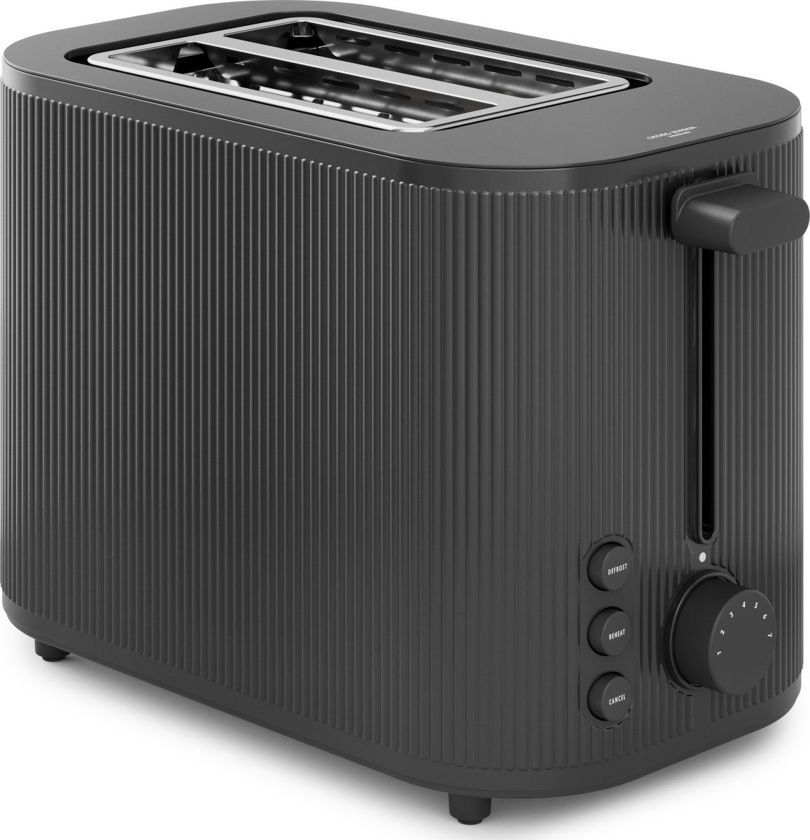 Georg Jensen Bernadotte Brødrister, sort el. stål