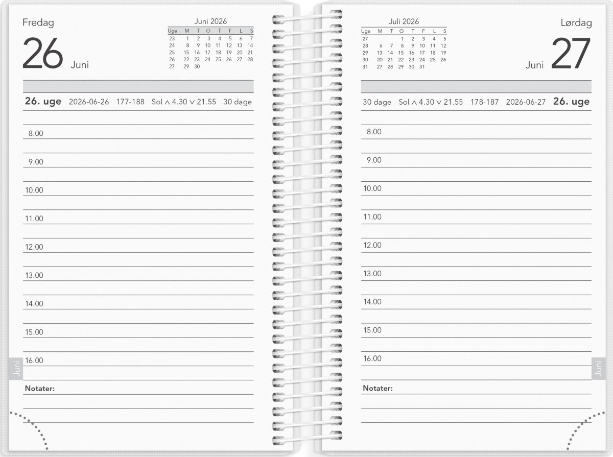 Mayland 25/26 Dagkalender, Basic, Mini