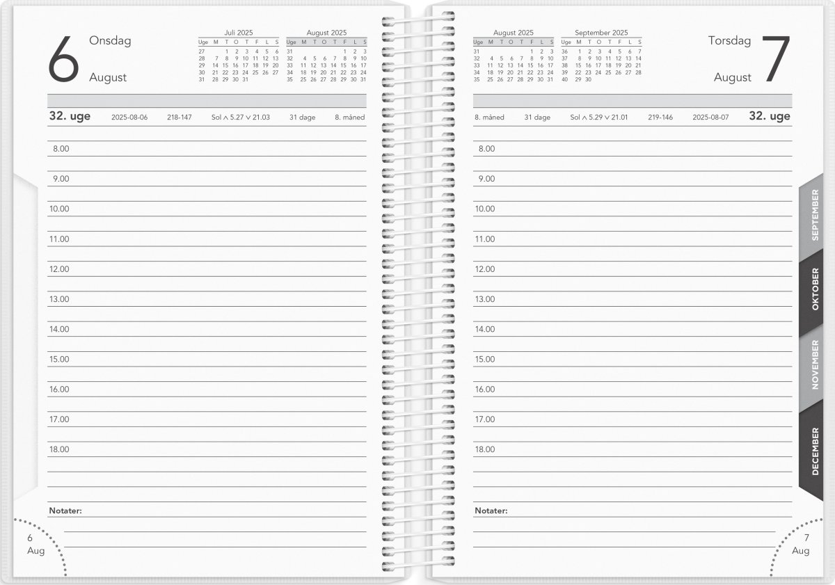 Mayland 25/26 Dagkalender, Basic, Stor