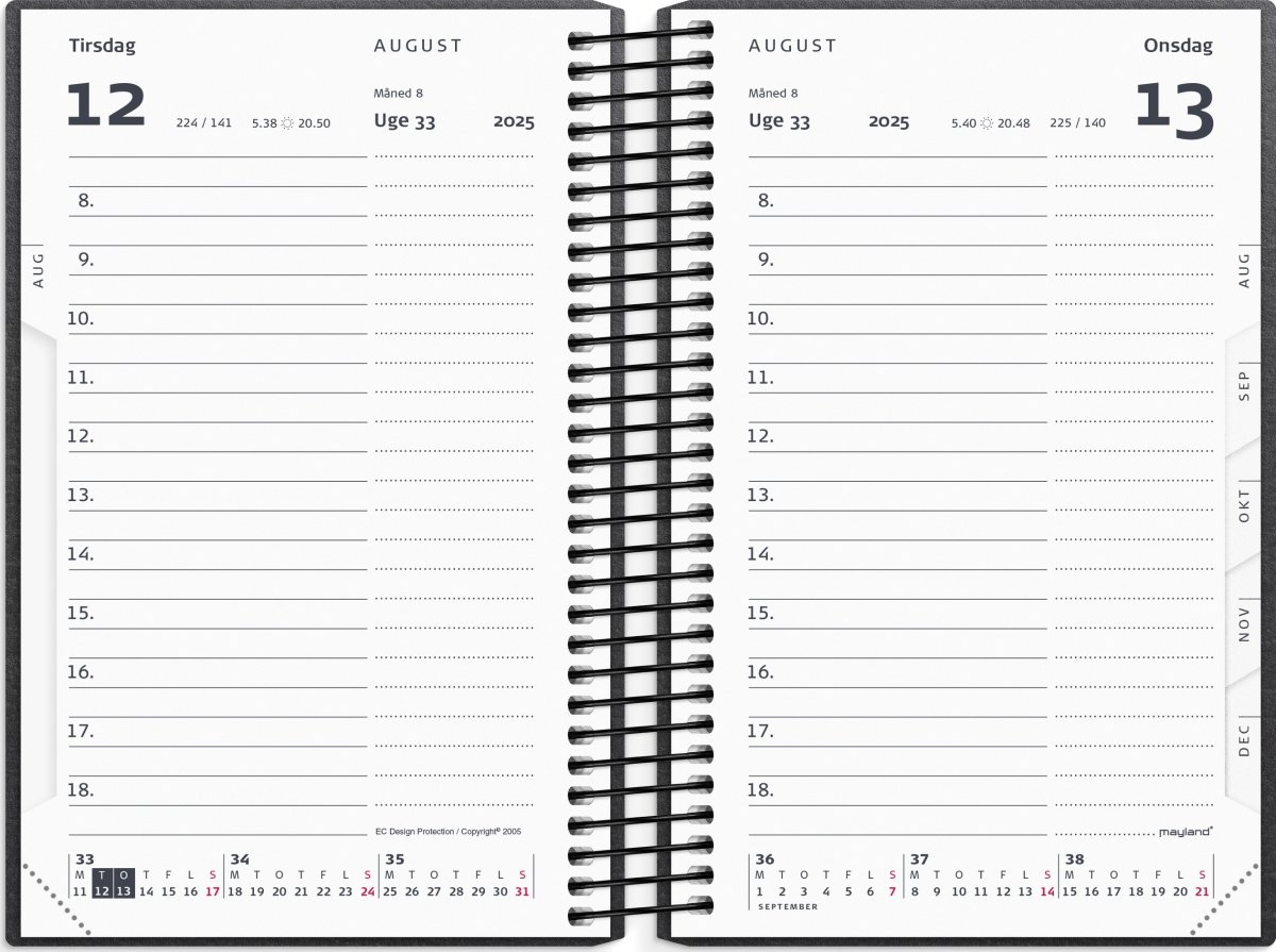 Mayland 25/26 Dagkalender, Mini