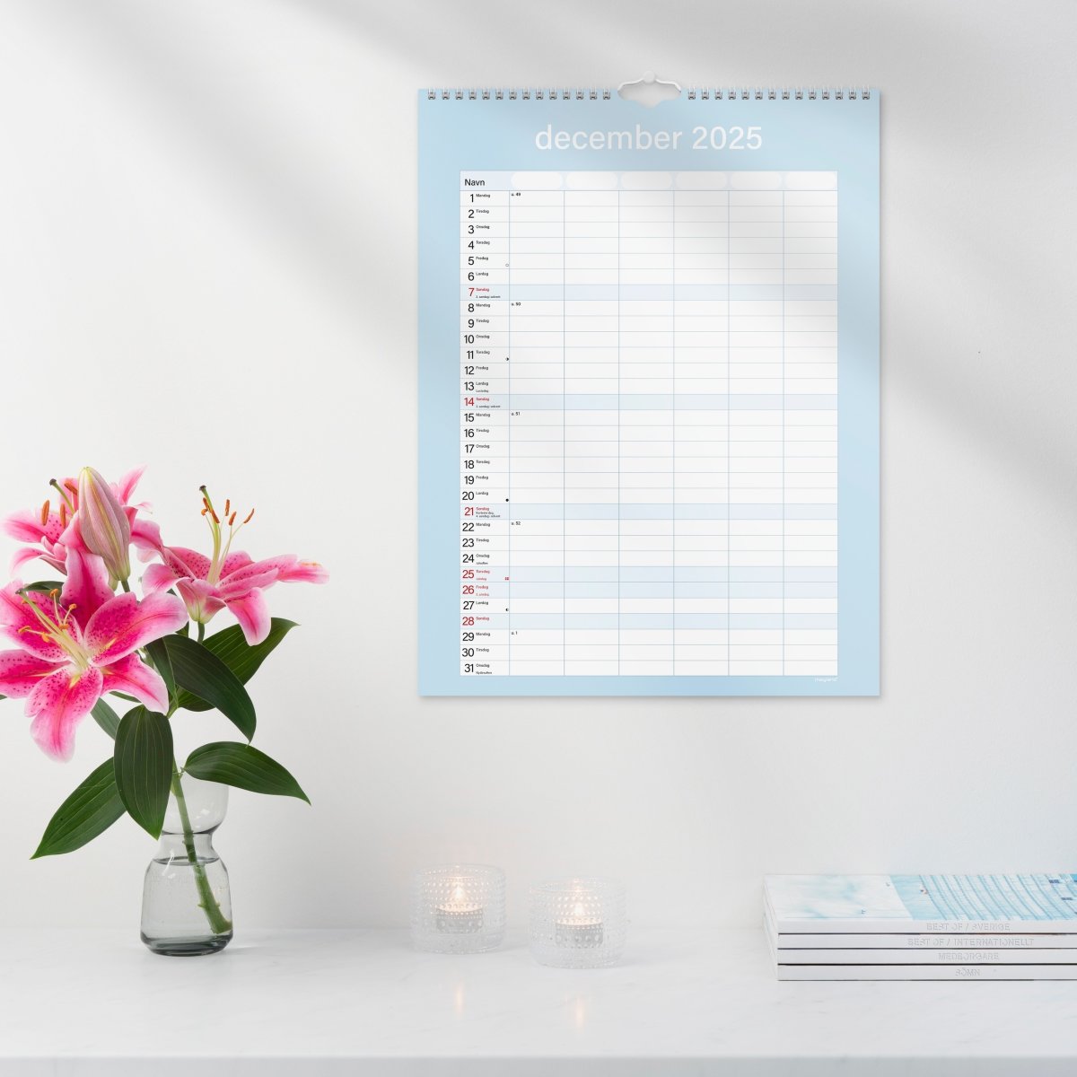 Mayland 25/26 Familiekalender, Simply