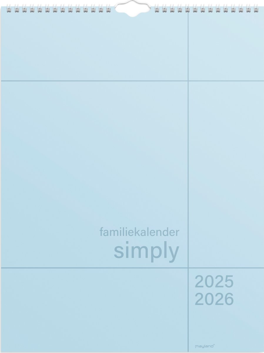 Mayland 25/26 Familiekalender, Simply