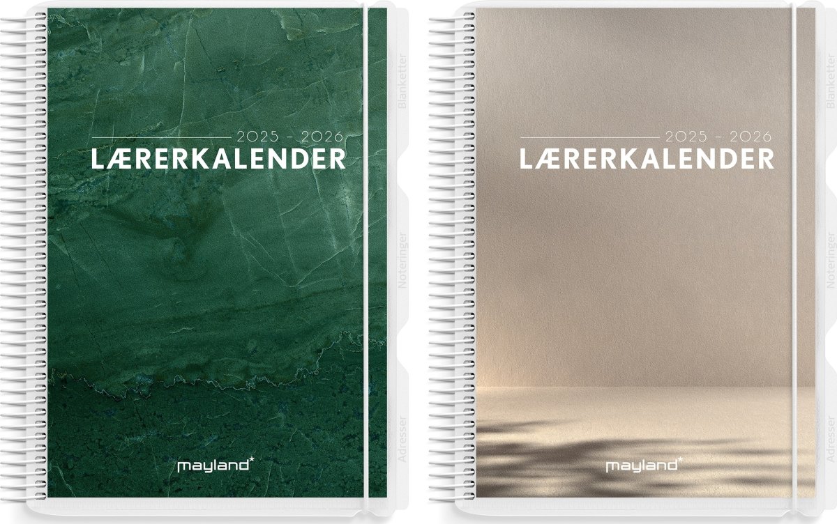Mayland 25/26 Lærerkalender, 2i1, A5