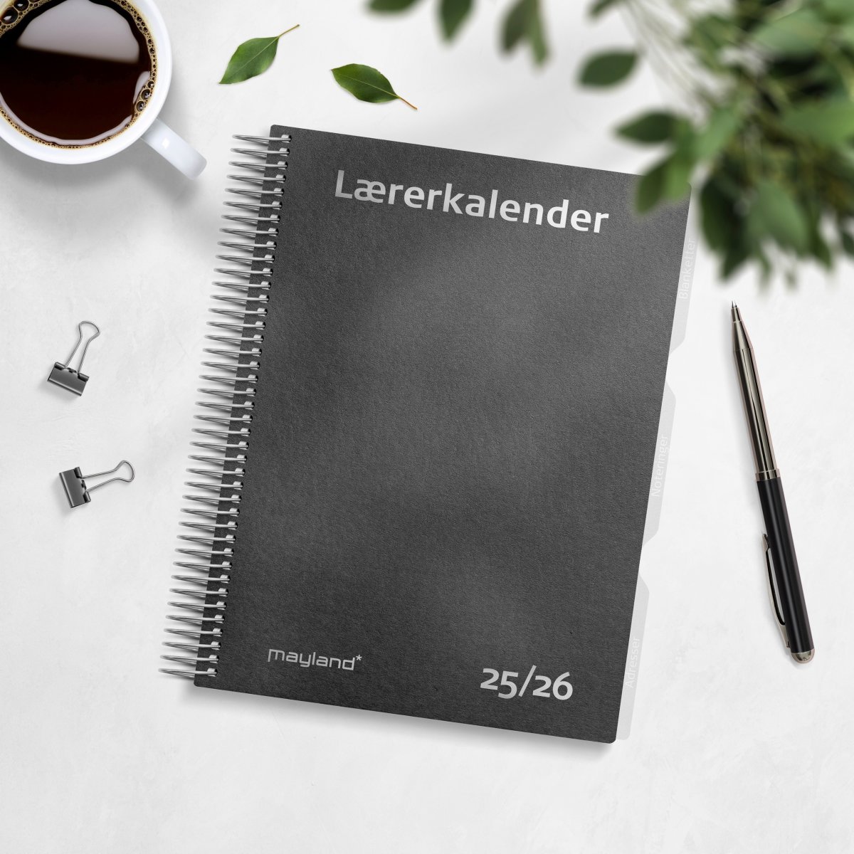 Mayland 25/26 Lærerkalender, Matsort, A5
