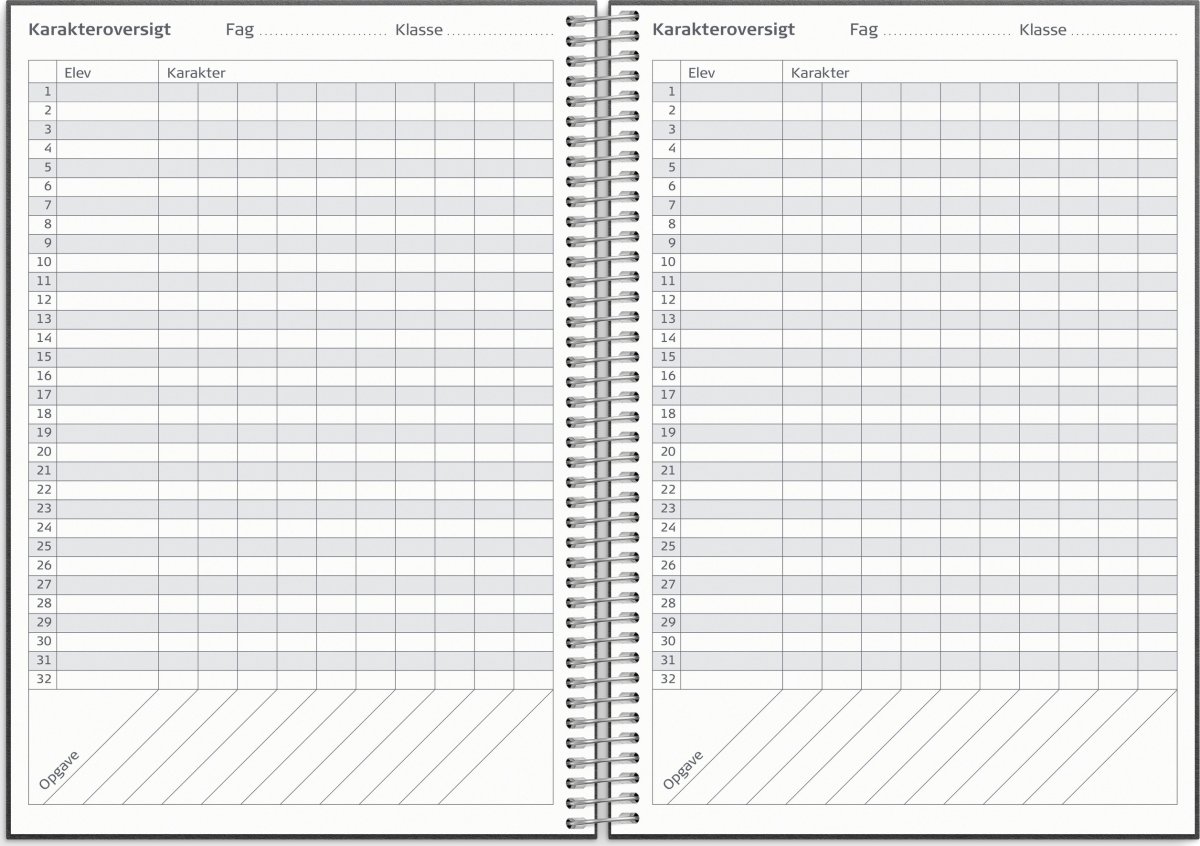 Mayland 25/26 Lærerkalender, Matsort, A5