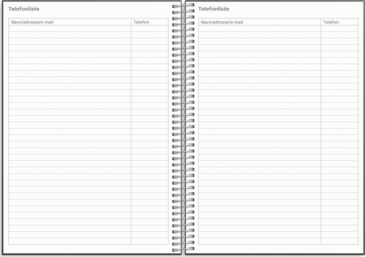 Mayland 25/26 Lærerkalender, Matsort, A5