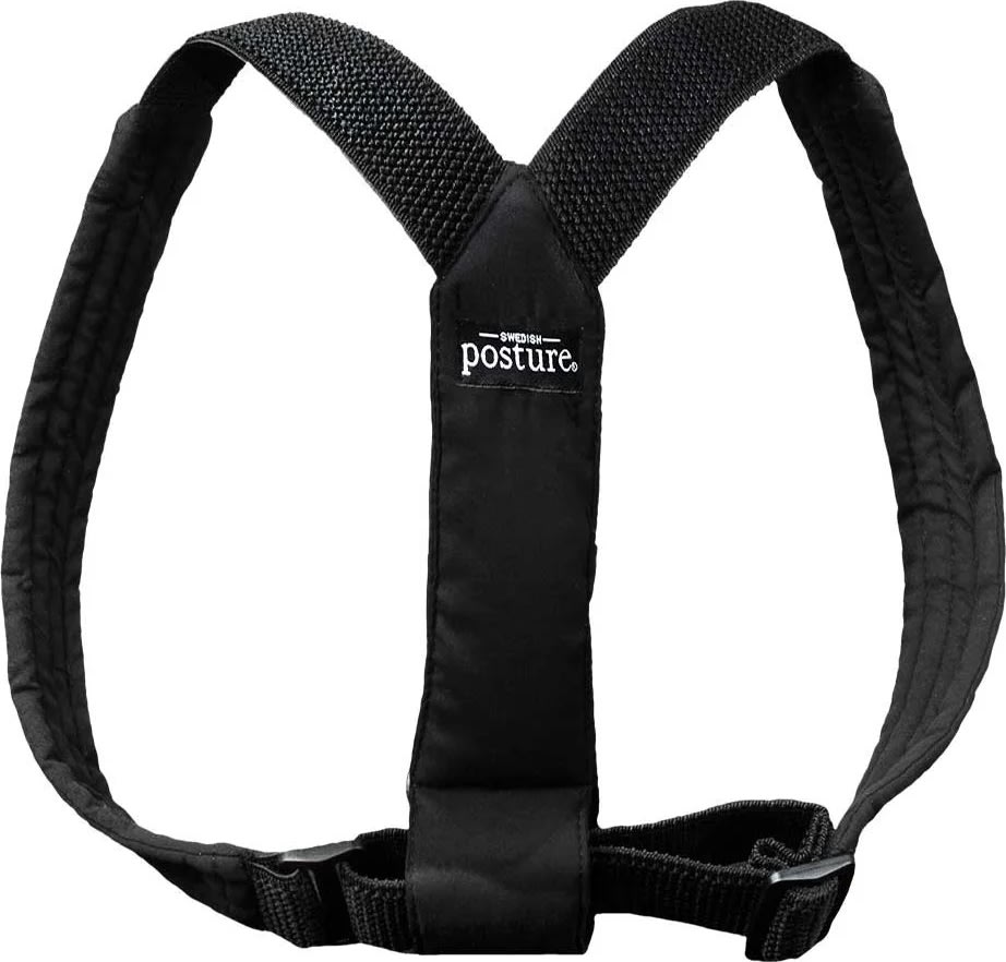 Swedish Posture Skulderstøtte Classic, Sort, S-M